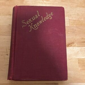 Vintage book. Sexual Knowledge Winfield Scott Hall